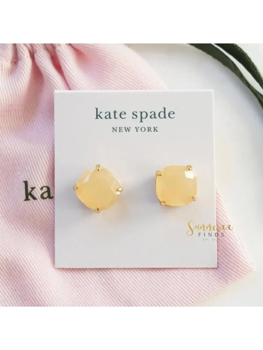 Kate Spade Small Square Stud Earrings